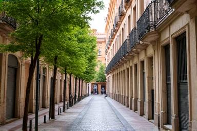 Calles del centro de Madrid cerca de nuestra oficina